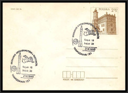 68428 Soyuz 15-30 Sojus 21/10/1980 Pologne Polska Espace Space Entier Stationery - Europe