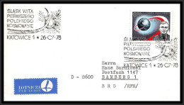 68410 N°2391 Hermaszewski Katowice Kosmonaute 26/7/1979 Pologne Polska Espace Space Lettre Cover - Europe