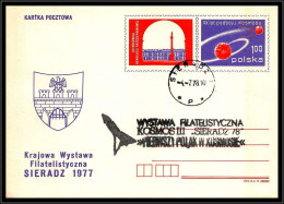 68413 Kosmos 3 Sieradz 78 Pierwszy 4/7/1978 Pologne Polska Espace Space Entier Stationery - Europe