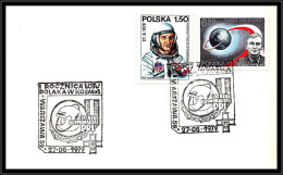 68395 POLAKAW KOSMOS 27/06/1979 Pologne Polska Espace Space Lettre Cover - Europe
