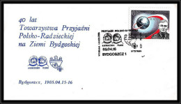 68372 Hermaszewski Klimuk Sozuz 16/4/1985 Pologne Polska Espace Space Entier Stationery - Europe