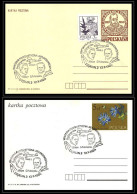 68363 Aerokosmos 84 12/10/1984 Bajan Pokrzywka Challenge 1934 Pologne Polska Espace Space Lot 2 Entier Stationery - Europe