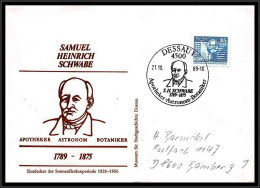 68289 Schwabe 21/10/1989 Dessau Allemagne Germany DDR Espace Space Lettre Cover - Europe
