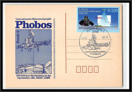 68294 Phobos 27/2/1989 Magdenburg Allemagne Germany DDR Espace Space Lettre Cover - Europe