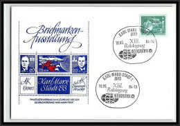 68203 Intersputnik 18/9/1984 Karl Marx Stadt Allemagne Germany DDR Espace Space Lettre Cover - Europe