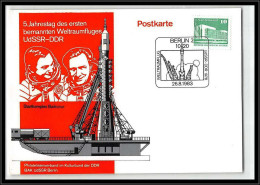 68182 Weltraumflug Udssr Ddr Berlin 26/8/1983 Allemagne Germany DDR Espace Space Lettre Cover - Europa