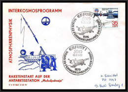 68096 Sojus 22 Soyuz 15/9/1981 Erfurt Allemagne Germany DDR Espace Space Lettre Cover - Europa