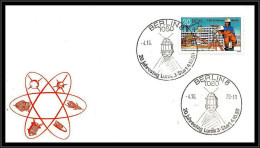 68027 20 Jahrestag Lunik 3 Berlin 4/10/1979 Allemagne Germany DDR Espace Space Lettre Cover - Europa