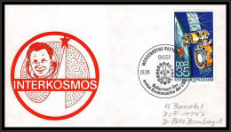 68016 Interkosmos 26/9/1978 Morgenröthe Allemagne Germany DDR Espace Space Lettre Cover - Europe