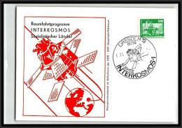 68037 Interkosmos 1/11/1979 Dresden Allemagne Germany DDR Espace Space Lettre Cover - Europe