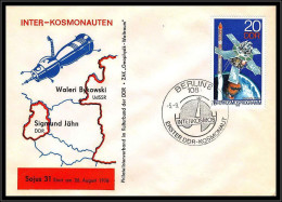 68015 Sojus 31 Soyuz Interkosmos 5/9/1978 Allemagne Germany DDR Espace Space Lettre Cover - Europa