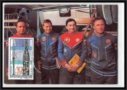 67991 Kosmoflug Udssr Ddr Jahn 17/10/1978 Karl Marx Stadt Allemagne Germany DDR Espace Space Carte Maximum Card - Europe