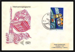 67972 N°1982 Interkosmos 21/3/1978 Allemagne Germany DDR Espace Space Lettre Cover - Europe