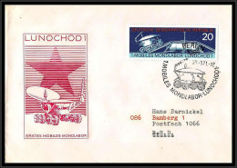 67905 N°1349 Lunochod 1 Mobiles Mondlabor 30/3/1971 Allemagne Germany DDR Espace Space Lettre Cover - Europa