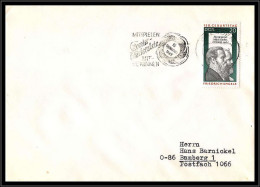 67879 N°1313 ENGELS 18 Millionen Mark /1970 Allemagne Germany DDR Espace Space Lettre Cover - Europa