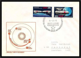 67856 1040/1041 Venuslandung Venusc 24/1/1968 Berlin Allemagne Germany DDR Espace Space Lettre Cover - Europa