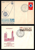 67863 Sonde 7 20 Jahre Ddr Magdeburg Geophysik 1/11/1969 Allemagne Germany DDR Espace Space Lot 2 Lettre Cover - Europe