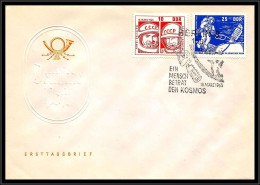 67789 Leonov Belyaev Voskhod 2 18/3/1965 Allemagne Germany DDR Espace Space Lettre Cover - Europe