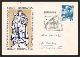 67773 Berlin Moscau 10/5/1964 Allemagne Germany DDR Espace Space Lettre Cover - Europe