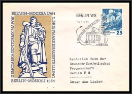 67772 Berlin Moscau 10/5/1964 Allemagne Germany DDR Espace Space Lettre Cover - Europa