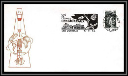 67667 Cité De L'espace Les Mureaux 5/11/1984 Sabine 5c France Espace Space Lettre Cover - Europa