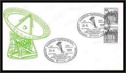 68872 Colloque Colloquium Spectroscopicum 20/9/1985 Garmisch-Partenkirchen Allemagne (germany Bund) Espace Space Lettre  - Europe