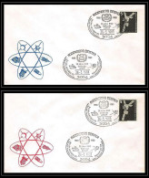 68856 Najubria 83 26/3/1983 Rodenberg Allemagne (germany Bund) Espace Space Lot De 2 Lettre Cover - Europe