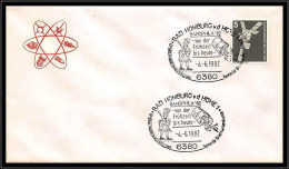 68846 Bahophila 4/6/1982 Bad Homburg Allemagne (germany Bund) Espace Space Lettre Cover - Europa