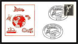 68837 30éme Hermann Oberth Kongress 2/10/1981 Garmisch Partenkirchen Allemagne (germany Bund) Espace Space Lettre Cover - Europe