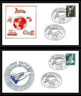 68836 Garmisch Partenkirchen 30 ème Oberth Kongress 2/10/1981 Allemagne Germany Bund Lot De 2 Espace Space Lettre Cover - Europa