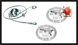 68782 Wessling Oberbay Symphonie B Satellite 27/8/1975 Allemagne (germany Bund) Espace Space Lettre Cover - Europa