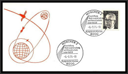 68781 Olympiahalle Munchen Munich Weltraum Russia 6/9/1975 Allemagne (germany Bund) Espace Space Lettre Cover - Europa