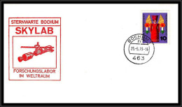 68775 Skylab Bochum 25/3/1973 Allemagne (germany Bund) Espace Space Lettre Cover - Europa