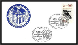 68742 Apollo 16 20/4/1972 Kiel Jeux Olympiques (olympic Games) Espace Space Allemagne Germany Bund Lettre Cover - Europa