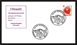 68727 Ulberia 72 Pullenberg 22/10/1972 Donau Espace Space Allemagne Germany Bund Lettre Cover - Europa