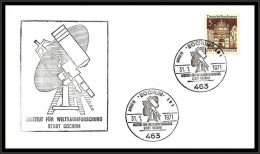 68716 Institut Für Weltraumforschung Bochum 31/1/1971 Espace Space Allemagne Germany Bund Lettre Cover - Europa