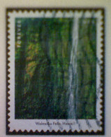 United States, Scott #5800e, Used(o), 2023, Waterfalls: Waimoku Falls, Hawaii, (63¢) - Usados