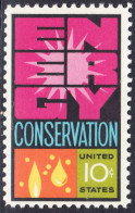 !a! USA Sc# 1547 MNH SINGLE (a2) - Energy Conservation - Unused Stamps