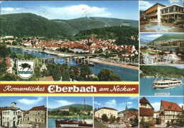 71596621 Eberbach Baden Panorama Kurhaus Jugendherberge Wappen Eberbach - Eberbach