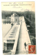 58 . Montsauche Les Settons . Lac Des Settons . Perspective De La Digue . 1907 - Montsauche Les Settons
