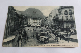 Grenoble  - La Place Grenette Et La St Aynard - 1923 - Grenoble
