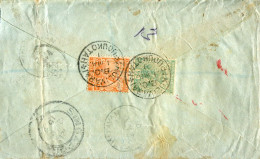 1901 India Kulipirai Thirumayam Registered To Singapore - Other & Unclassified