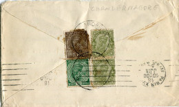 1934 India Chandannagar Airmail To Paris - Other & Unclassified
