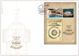 Portugal & FDCB Centenary Of The Direction Of Lighthouses, Faróis De Portugal 2024 (12494) - Blocchi & Foglietti