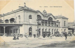 CPA Paris  Gare Montparnasse - Arrondissement: 15