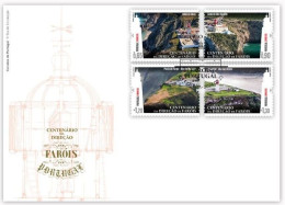 Portugal & FDC Centenary Of The Direction Of Lighthouses, Faróis De Portugal 2024 (12454) - FDC