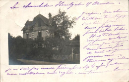 Carte Photo 1907 Une Villa à Houlgate - Houlgate