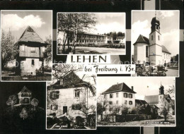 71589170 Lehen Freiburg Schule Wasserschloss Turme Kirche Lehen - Freiburg I. Br.