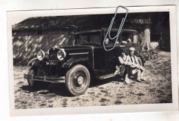 PHOTO VOITURE AUTO ANCIENNE A IDENTIFIER - Coches