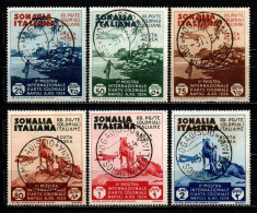 Ital. Somalia 1934 - Mi.Nr. 203 - 208 - Gestempelt Used - Somalie